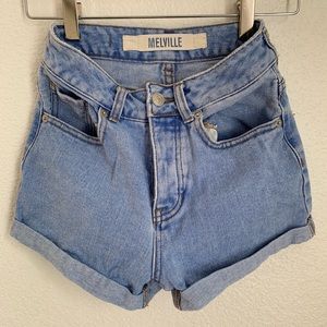 Brandy Melville jean shorts.